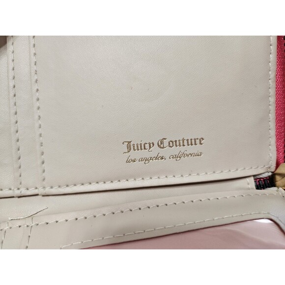 JUICY COUTURE HOT PINK DOUBLE ZIP AROUND WALLET, *NEW WITH TAGS!* - Picture 7 of 12